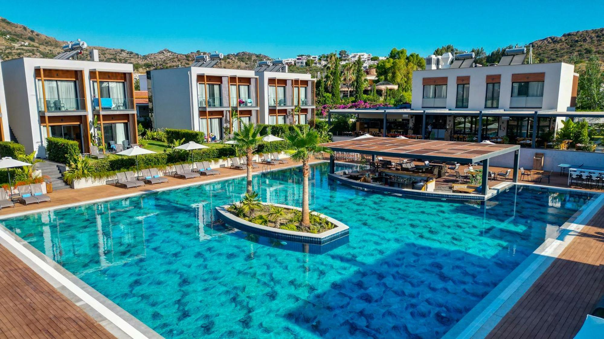Celeste Bella Luxury Hotel & Spa Ortakent Exterior foto